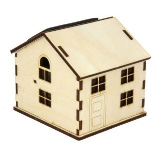 Solar Powered Toy "House Ecosun" with Battery
