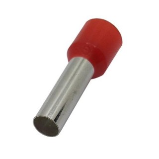 Insulated Cord End Terminal for 16mm2/5AWG Cable, 100pcs