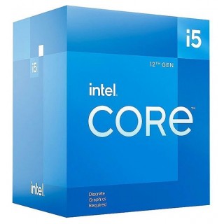 CPU|INTEL|Desktop|Core i5|i5-12400F|Alder Lake|2500 MHz|Cores 6|18MB|Socket LGA1700|65 Watts|BOX|BX8071512400FSRL5Z