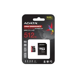 MEMORY MICRO SDXC 512GB W/AD./AUSDX512GUI3V30SHA2-RA1 ADATA