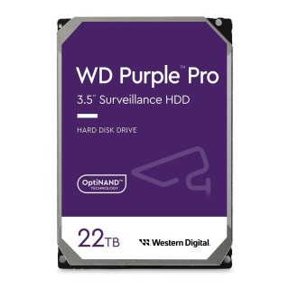 HDD|WESTERN DIGITAL|Purple Pro|22TB|SATA|512 MB|7200 rpm|3,5"|WD221PURP