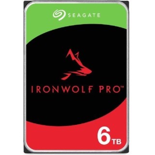 HDD|SEAGATE|IronWolf Pro|6TB|SATA|256 MB|7200 rpm|3,5"|ST6000NT001