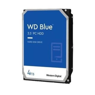 HDD|WESTERN DIGITAL|Blue|4TB|SATA|256 MB|5400 rpm|3,5"|WD40EZAX