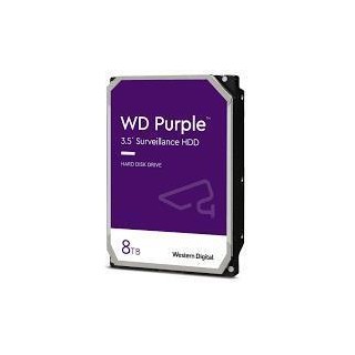 HDD|WESTERN DIGITAL|Purple|8TB|SATA 3.0|256 MB|7200 rpm|3,5"|WD8002PURP