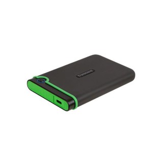 External HDD|TRANSCEND|StoreJet|TS2TSJ25M3C|2TB|USB 3.1|Colour Green|TS2TSJ25M3C