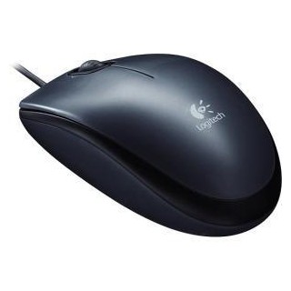 MOUSE USB OPTICAL M100/BLACK 910-005003 LOGITECH