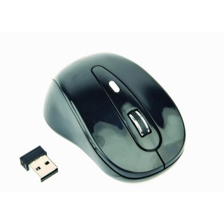 MOUSE USB OPTICAL WRL/BLACK MUSW-6B-01 GEMBIRD