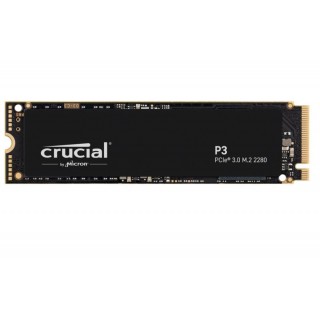 SSD|CRUCIAL|P3|1TB|M.2|PCIE|NVMe|3D NAND|Write speed 3000 MBytes/sec|Read speed 3500 MBytes/sec|TBW 220 TB|CT1000P3SSD8