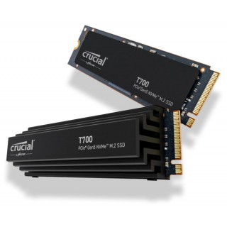 SSD|CRUCIAL|T700|2TB|M.2|PCIe Gen5|NVMe|TLC|Write speed 11800 MBytes/sec|Read speed 12400 MBytes/sec|TBW 1200 TB|CT2000T700SSD5