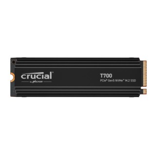 SSD|CRUCIAL|T700|4TB|M.2|PCIe Gen5|NVMe|TLC|Write speed 11800 MBytes/sec|Read speed 12400 MBytes/sec|TBW 2400 TB|CT4000T700SSD5