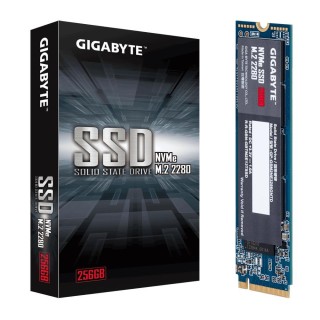 SSD|GIGABYTE|256GB|M.2|PCIE|NVMe|Write speed 1100 MBytes/sec|Read speed 1700 MBytes/sec|2.3mm|TBW 300 TB|MTBF 1500000 hours|GP-GSM2NE3256GNTD
