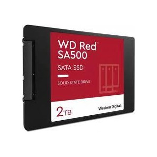 SSD|WESTERN DIGITAL|Red SA500|2TB|SATA 3.0|Write speed 520 MBytes/sec|Read speed 560 MBytes/sec|2,5"|TBW 500 TB|MTBF 1750000 hours|WDS200T2R0A