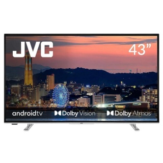 TV Set|JVC|43"|4K|3840x2160|Wireless LAN|Bluetooth|Silver|LT-43VG7400