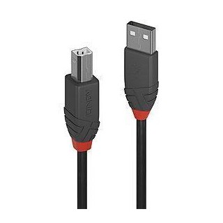 CABLE USB2 A-B 10M/ANTHRA 36677 LINDY