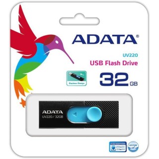MEMORY DRIVE FLASH USB2 32GB/BLUE AUV220-32G-RBKBL ADATA