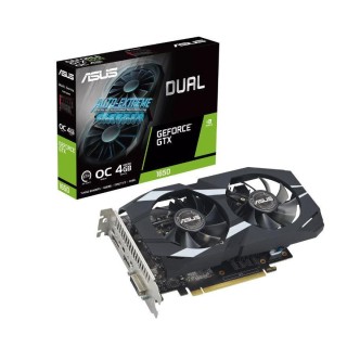 Graphics Card|ASUS|NVIDIA GeForce GTX 1650|4 GB|GDDR6|128 bit|PCIE 3.0 16x|Dual Slot Fansink|1xDVI-D|1xHDMI|1xDisplayPort|DUAL-GTX1650-O4GD6-P-EVO