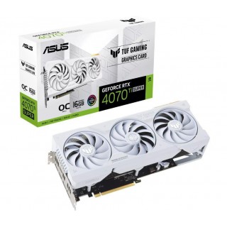 Graphics Card|ASUS|NVIDIA GeForce RTX 4070 Ti SUPER|16 GB|GDDR6X|256 bit|PCIE 4.0 16x|Triple slot Fansink|2xHDMI|3xDisplayPort|RTX4070TIS-O16G-WHITE-GAM