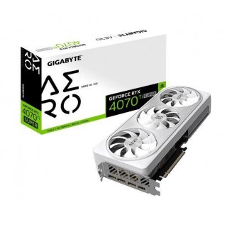 Graphics Card|GIGABYTE|NVIDIA GeForce RTX 4070 Ti SUPER|16 GB|GDDR6X|256 bit|PCIE 4.0 16x|GPU 2655 MHz|Triple slot Fansink|1xHDMI|3xDisplayPort|GV-N407TSAEROOC-16GD