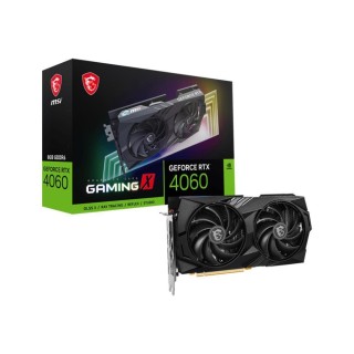 Graphics Card|MSI|NVIDIA GeForce RTX 4060|8 GB|GDDR6|128 bit|PCIE 4.0 8x|Dual Slot Fansink|1xHDMI|3xDisplayPort|RTX4060GAMX8G