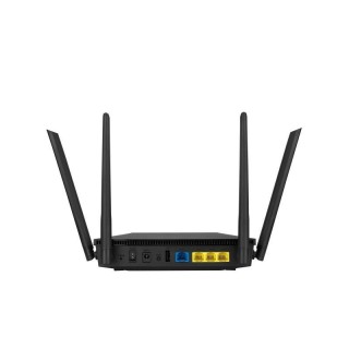 Wireless Router|ASUS|Wireless Router|1800 Mbps|Wi-Fi 5|Wi-Fi 6|IEEE 802.11a/b/g|IEEE 802.11n|USB|1 WAN|3x10/100/1000M|Number of antennas 4|RT-AX53U