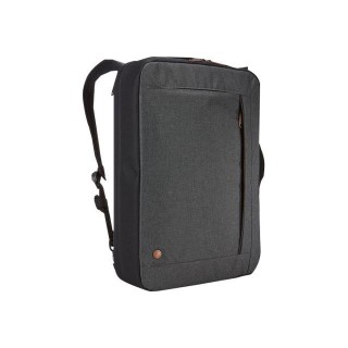 Case Logic | Era Hybrid Briefcase | Fits up to size 15.6 " | Messenger - Briefcase/Backpack | Obsidian | Shoulder strap