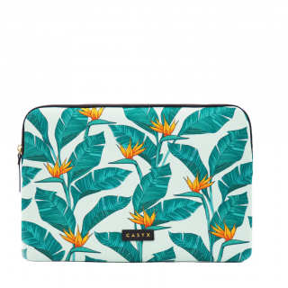 Casyx | Casyx for MacBook | SLVS-000008 | Fits up to size 13 ”/14 " | Sleeve | Birds of Paradise | Waterproof