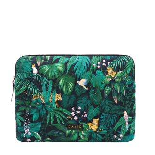Casyx | Casyx for MacBook | SLVS-000020 | Fits up to size 13 ”/14 " | Sleeve | Deep Jungle | Waterproof