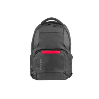 Natec | Laptop Backpack Eland | NTO-1386 | Backpack | Black | 15.6 " | Shoulder strap