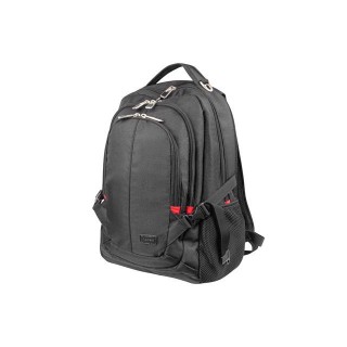 Natec | Laptop Backpack Merino | NTO-1703 | Backpack | Black | 15.6 " | Shoulder strap