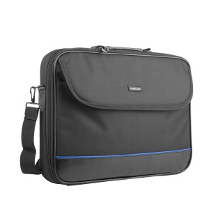Natec | Laptop Bag | Impala | Fits up to size 15.6 " | Toploading laptop case | Black | Shoulder strap