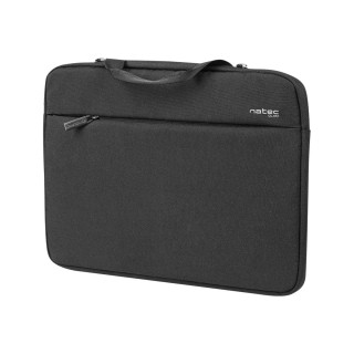 Natec | Fits up to size  " | Laptop Sleeve Clam | NET-1661 | Case | Black