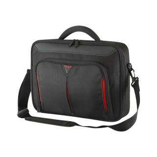 Targus | Classic | Fits up to size 14 " | Messenger - Briefcase | Black/Red | Shoulder strap