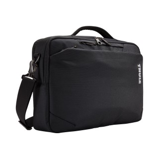Thule | Subterra Laptop Bag | TSSB-316B | Fits up to size 15.6 " | Messenger - Briefcase | Black | Shoulder strap