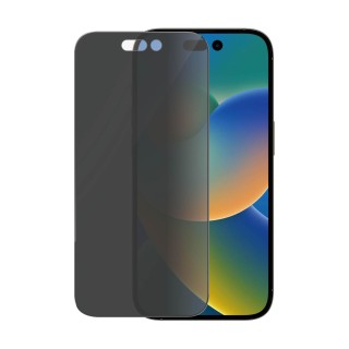 PanzerGlass | Screen protector | Apple | iPhone 14 Pro | Glass | Black | Ultra-Wide Fit | Privacy