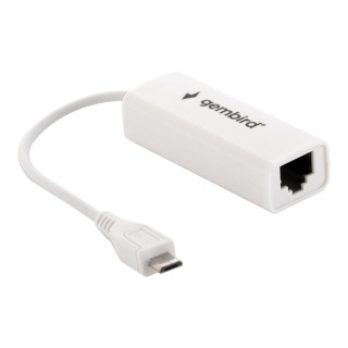 Gembird | Micro USB 2.0 LAN Adapter | Micro USB to RJ45