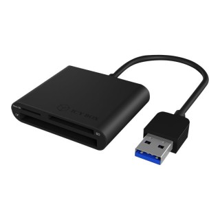 Raidsonic | ICY BOX | IB-CR301-U3 USB 3.0 External card reader | USB 3.0 Type-A | 3 x card reader slot: CF
