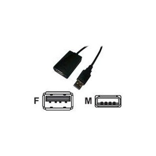 Logilink | USB 2.0 repeater 5m | USB-A to USB-A USB A male | USB A female