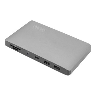 Digitus | Universal Docking Station | Dock | Ethernet LAN (RJ-45) ports | VGA (D-Sub) ports quantity | DisplayPorts quantity | USB 3.0 (3.1 Gen 1) Type-C ports quantity | USB 3.0 (3.1 Gen 1) ports quantity | USB 2.0 ports quantity | HDMI po