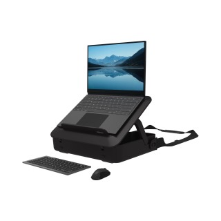 Fellowes | Breyta 2in1 Laptop Carry Case/Laptop Riser | Black | 384 x 308 x 89 mm