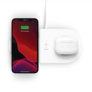 Belkin | 15W Dual Wireless Charging Pads | BOOST CHARGE