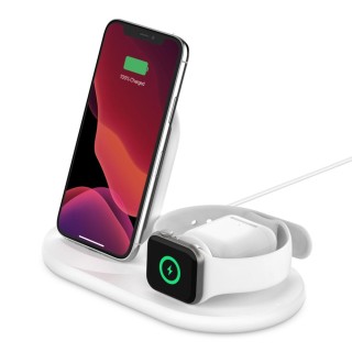 Belkin | 3-in-1 Wireless Charger for Apple Devices | BOOST CHARGE