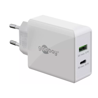 Goobay | 61674 | Dual USB-C PD Fast Charger (30 W)
