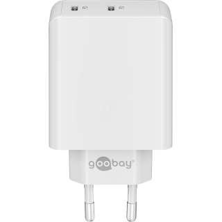 Goobay | 61758 | Dual USB-C PD Fast Charger (36 W)
