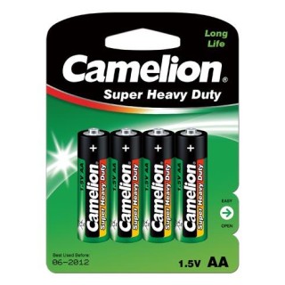 Camelion | R6P-4BB | AA/LR6 | Super Heavy Duty | 4 pc(s)