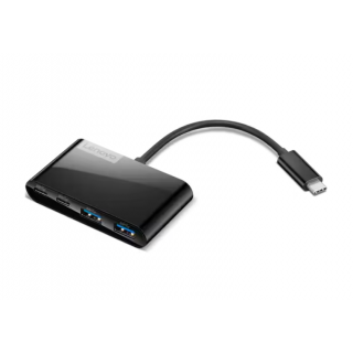 Lenovo | USB-C 4-port Hub | USB-C | Adapter