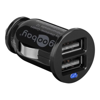 Twin USB Car Charger (2x USB) | Goobay | Goodbay Dual USB car charger 2