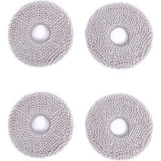 Ecovacs | Washable Improved Mopping Pads for OZMO Turbo Mopping Systems of X1 OMNI/X1 TURBO/T10 TURBO/ T20 OMNI/X2 OMNI | D-WP04-0012 | 4 pc(s)