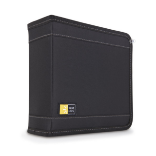 Case Logic | CD Wallet | 32 discs | Black | Nylon | Wallet holds 32 CDs or 16 with liner notes;Patented ProSleeves® provide ultra protection by keeping dirt away to prevent scratching of delicate CD surface;Durable outer material resistant