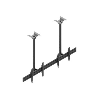 EDBAK | Ceiling mount | MBV2155-L | 50-57 " | Maximum weight (capacity) 140 kg | Black