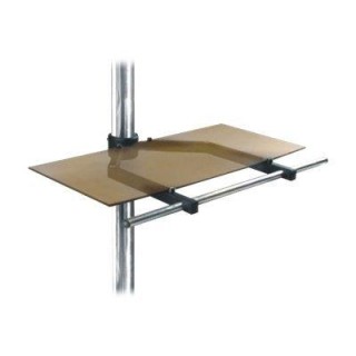 EDBAK TRS4c-B Glass Shelf with Handle for TR4/TR5/TR6 Trolleys | EDBAK | Other | N/A | " | Maximum weight (capacity)  kg | Black